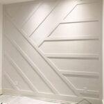 feature wall install