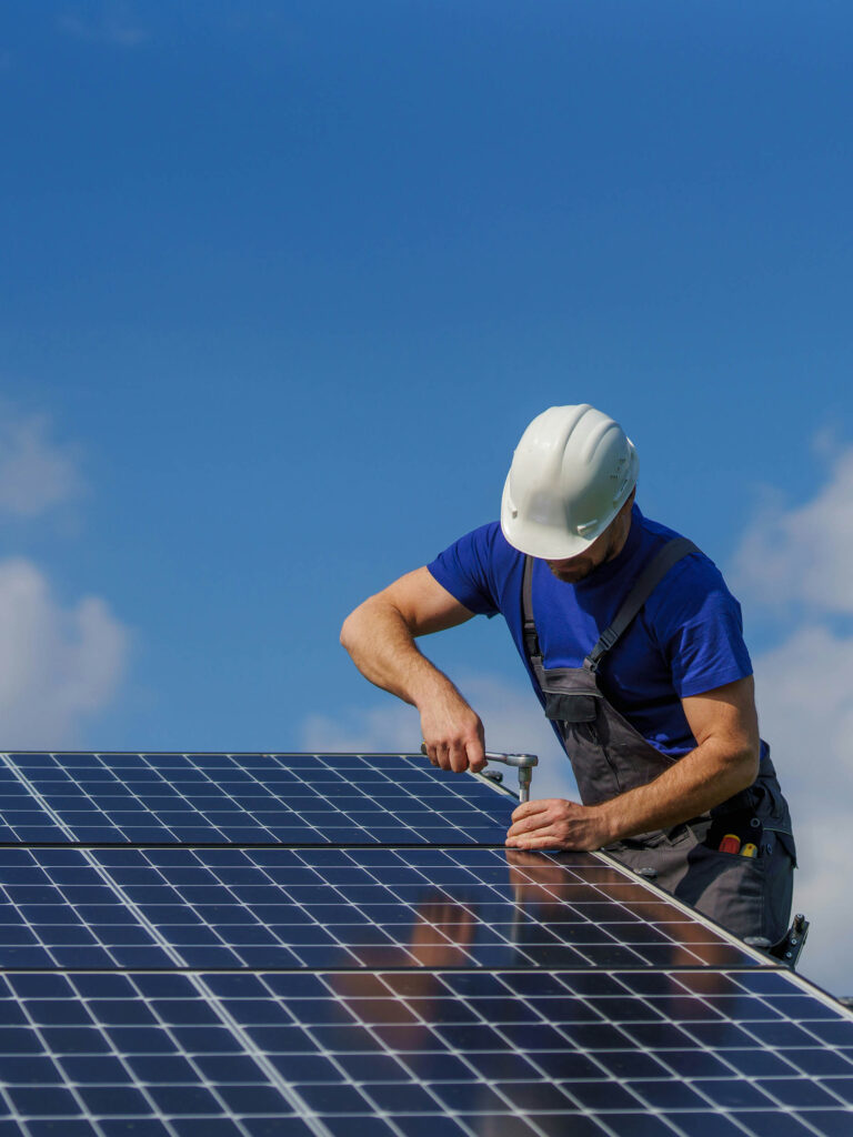 Kelowna solar panel install